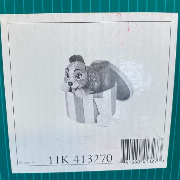 DISNEY FIGURINE LADY AND THE TRAMP "LADY" 4” Pristine ORIGINAL 1999 - Picture 9 of 10